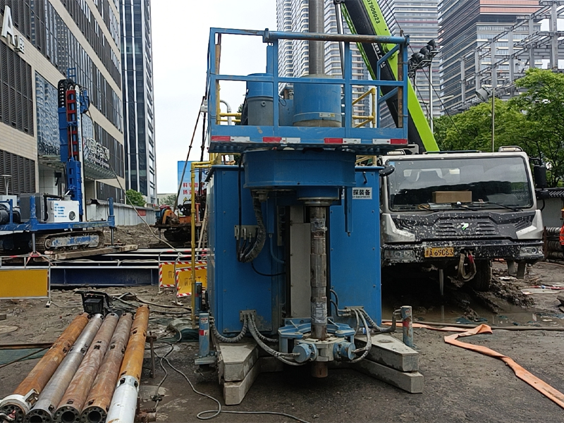 杭州博奥路某工地MJS工法基础加固施工